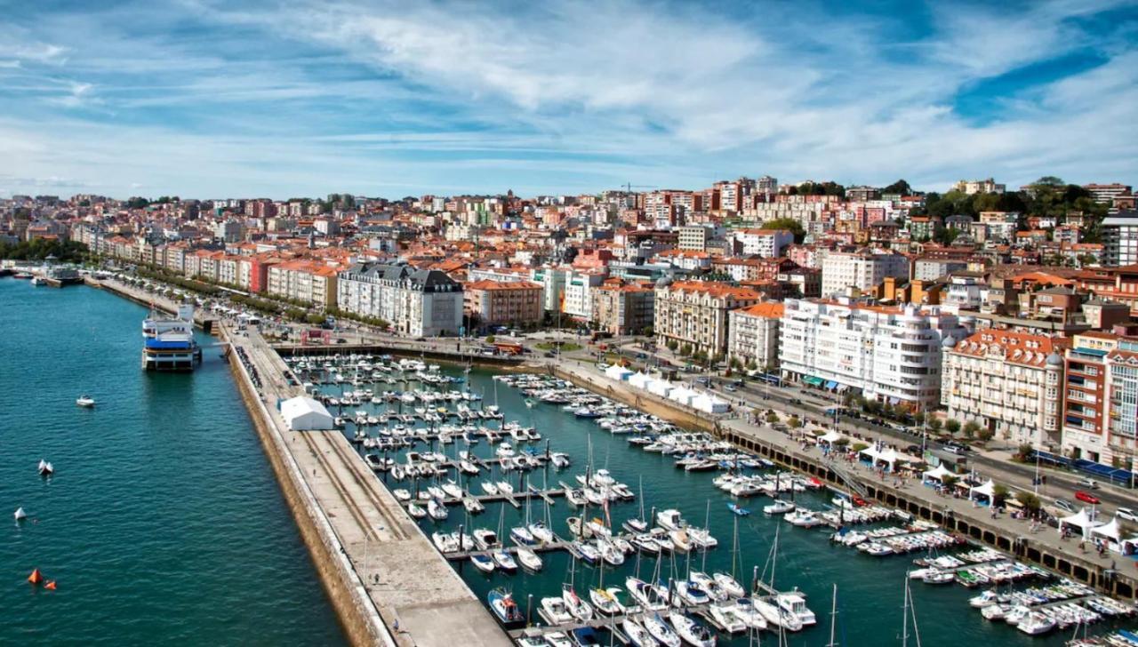 Bajo Con Terraza A 5 Min De La Playa Villa Santander Dış mekan fotoğraf