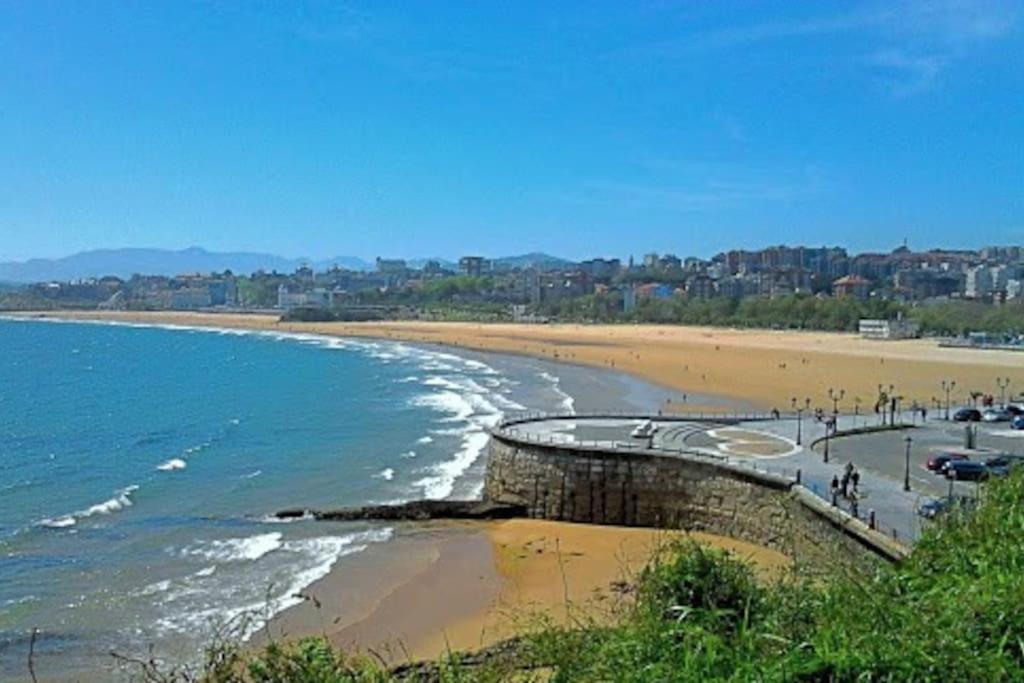 Bajo Con Terraza A 5 Min De La Playa Villa Santander Dış mekan fotoğraf